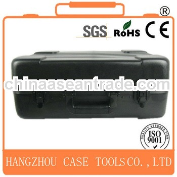 shrink abs black lock key alu frame tool case with panel