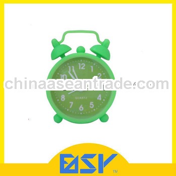 silicone rubber alarm analog clock