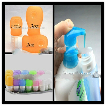 silicone squeezable bottle/bpa free water bottle