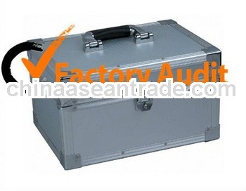 silver aluminum tool case abs storage case MLD-AC399