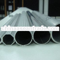 silver anodizing surface 6063t5 circular aluminum tube