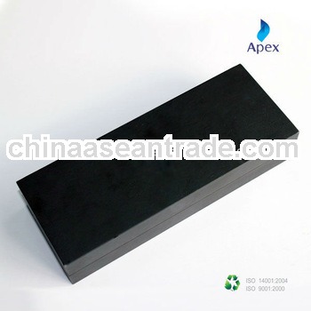 single black paper cover plastic pen box