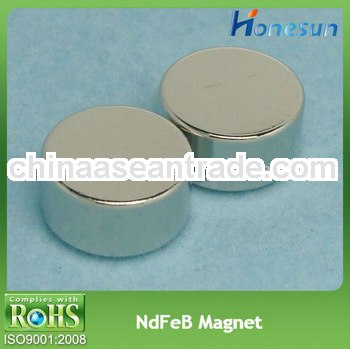 sintered neodymium magnet d8 or customized size