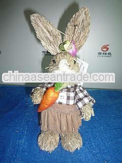 sisal rabbit/straw bunny/easter rabbit