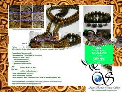 Agarwood, Oudh, Jinko Tasbeeh Muslim Prayer Beads