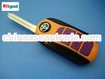 smart car key shell for Toyota folding remote key blank