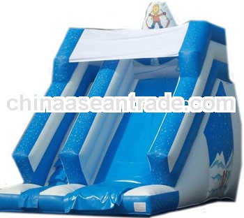 snow/ski design Inflatable Slide 22ftx12ftx19ft Commercial slide