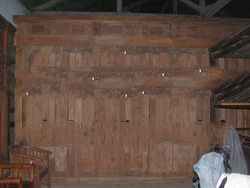 Teak wooden Gebyok