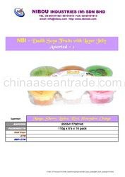 NBI Dadih Soya Fruits with Layer Jelly (110g x 6's x 16 tray)