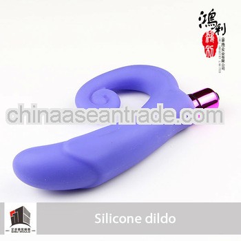 soft silicone whale shape dildo and vibrator