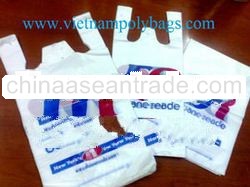 Vest carrier poly plastic bag made in 