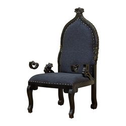 French Style Black Cat Big Chair