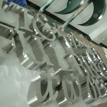 stainless steel advertising logo