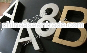 stainless steel letters