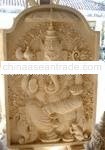 Ganesha Reliefstone carving