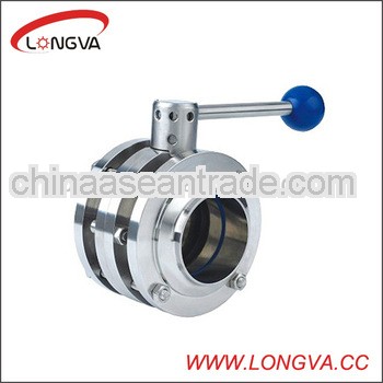 steel butt weld butterfly valve supplier