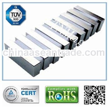 strong N52 bar ndfeb magnets for industry