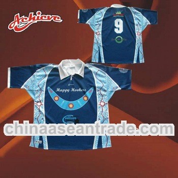 sublimated rugby uniforms rugby shirts with top quality