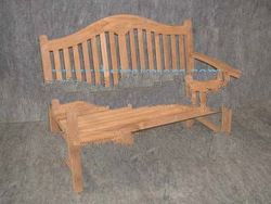 Garden furniture - Outdoor furniture of Sydney Bench teak furniture