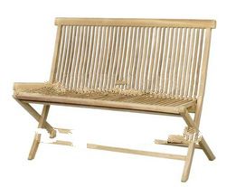 2 Seater folding bench