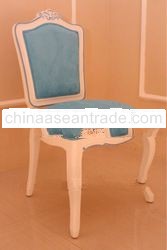  Furniture - CHAIR + White Semi Glossblue Decor