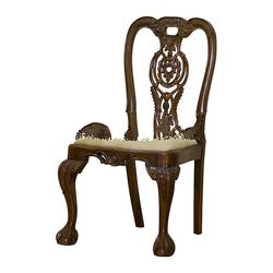 Mahogany Chippendale Carved Dining Chair