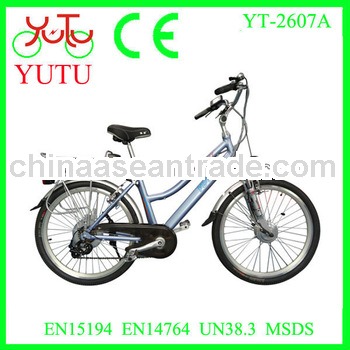 tall lady electric bicycle/cheapest price lady electric bicycle/with alloy frame lady electric bicyc