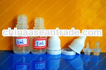 tamper proof bottles 10ml pe