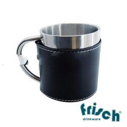 Leather mug