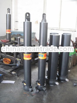 telescopic hydraulic cylinder for trailer/single acting cylinder/FE TYPE parker seals/ISO9001/