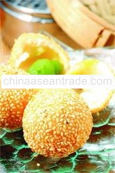 Dim Sum products - sesame ball, traditional chinese food, pau, snack, prawn siew mai