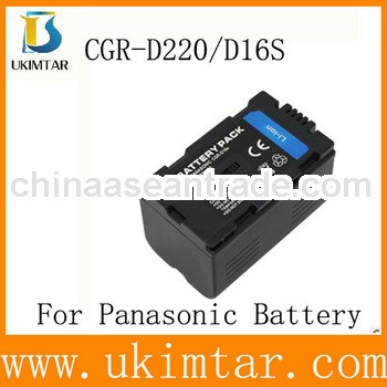 the best price camera battery CGR-D220/CGR-D16S for Panasonic