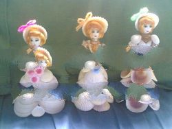 shell dolls