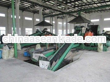 tire recycling machine/rubber powder plant