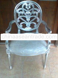 Silver Ornament Chair