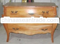 Indoor Wooden Furniture - 3 Drawers Bedside Cabinet