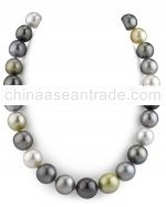 14-16.8mm South Sea Multicolor Pearl Necklace