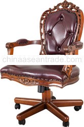 Mahogany Jepara Furniture, King Office Chair