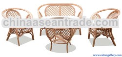 Rattan Melange Sofa Set