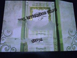 Invitation Card Merk Maiosy Type D501