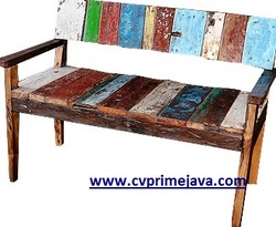 BOAT WOOD FURNITURE BENCH BW10