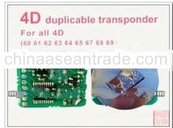 4D Duplicable Transponder key chip