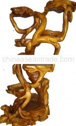 TEAK ROOT STAND TRS3