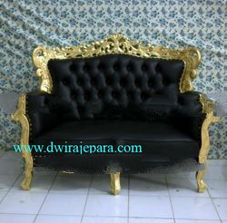 Baroque Living Room Sofa Furniture 2 Seater