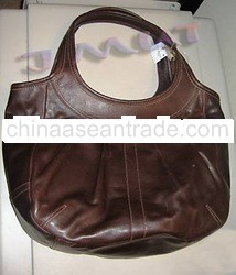 Large Leather Ergo Pleated handbags