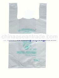 T-shirt plastic bag made in 