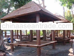 Palm Wooden Gazebo