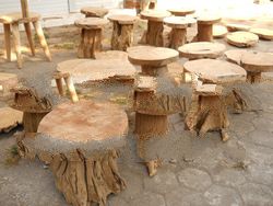 Rustic Stool