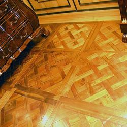 Antique Teak Wood Mosaic Panels