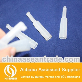 ultrathin white silicone rubber ware sleeve